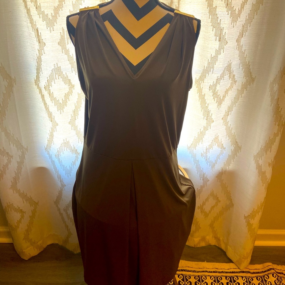 Olive green micheal Kors dres